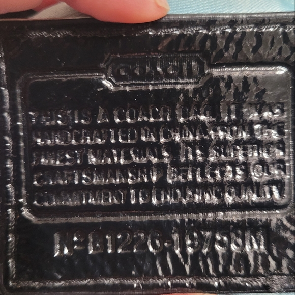 COACH PEYTON SIGNATURE LUREX HOBO BAG BLACK/SILVER - Picture 8 of 12